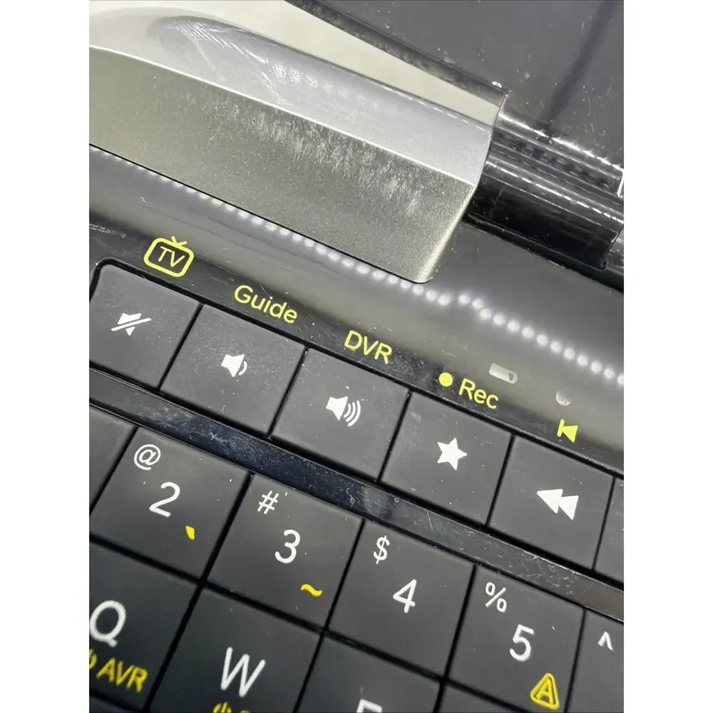 LOGITECH diNovo Mini Y-RBG93 Wireless Keyboard NO USB Dongle/Power Adapter Works